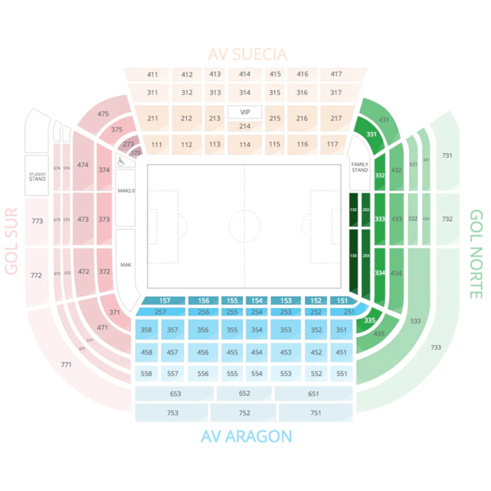 2 VIP Tickets For Valencia - Real Betis | 2