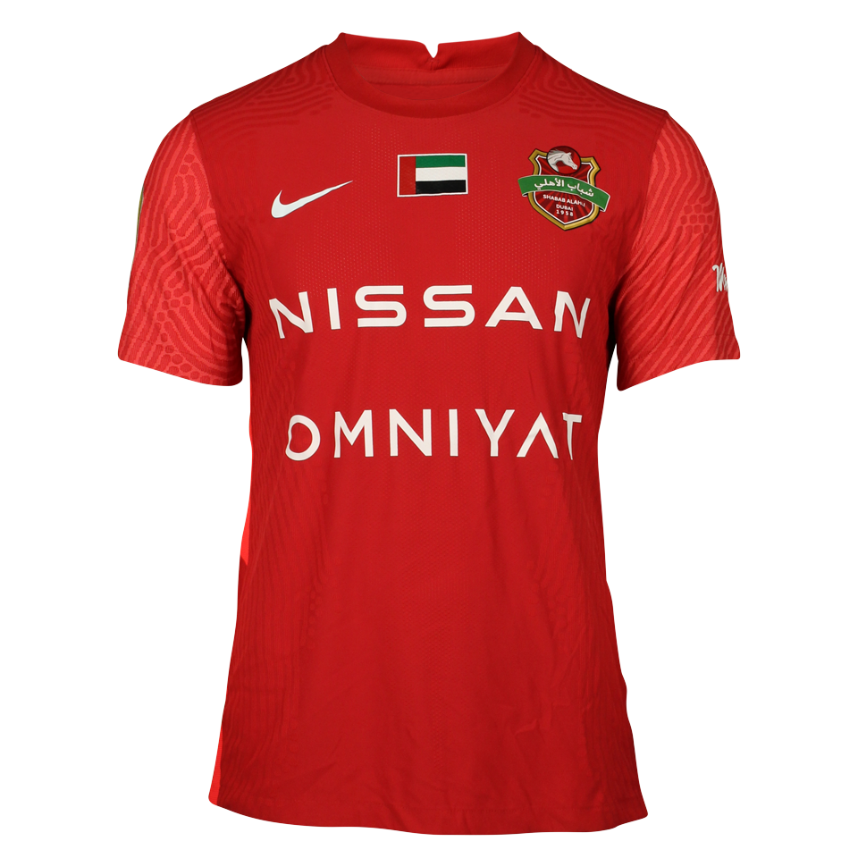 Camisa de Thomas Lehne Olsen Shabab Al Ahli Dubai