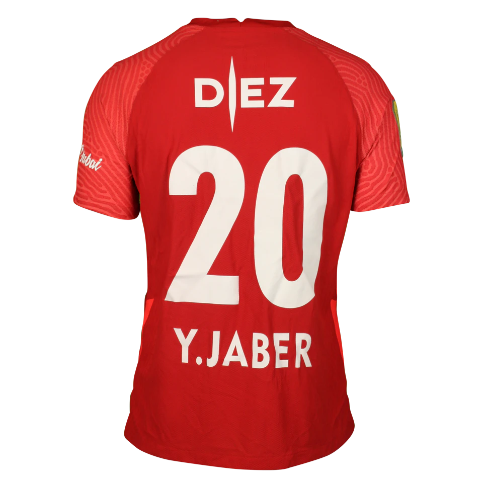 来自Shabab Al Ahli Dubai的Yousef Jaber球衣