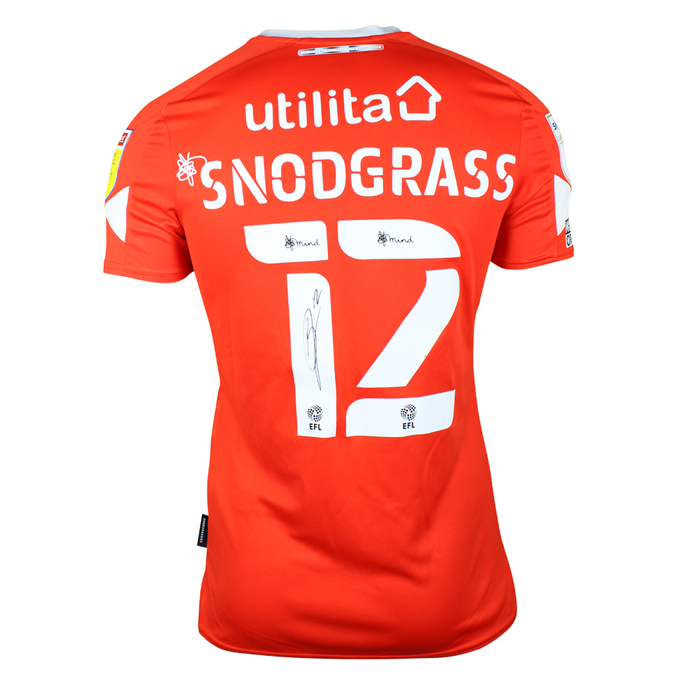 Robert Snodgrass Luton Town shirt