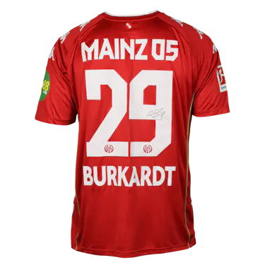 来自Mainz 05的Jonathan Burkardt球衣