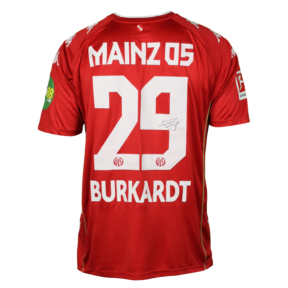 来自Mainz 05的Jonathan Burkardt球衣