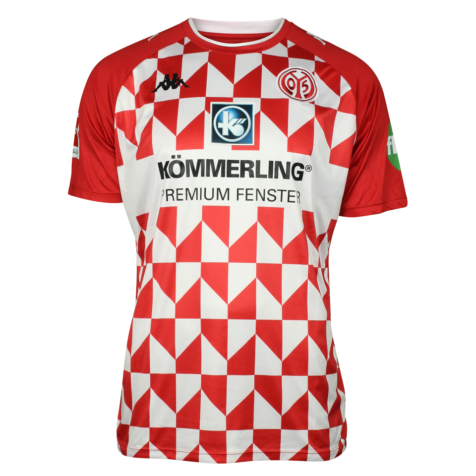 来自Mainz 05的Jonathan Burkardt球衣