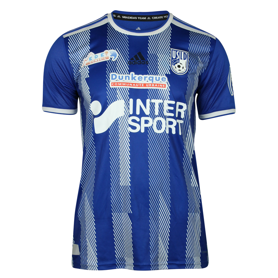 Mario Jason Kikonda USL Dunkerque shirt