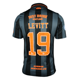 Dylan Levitt Dundee United shirt