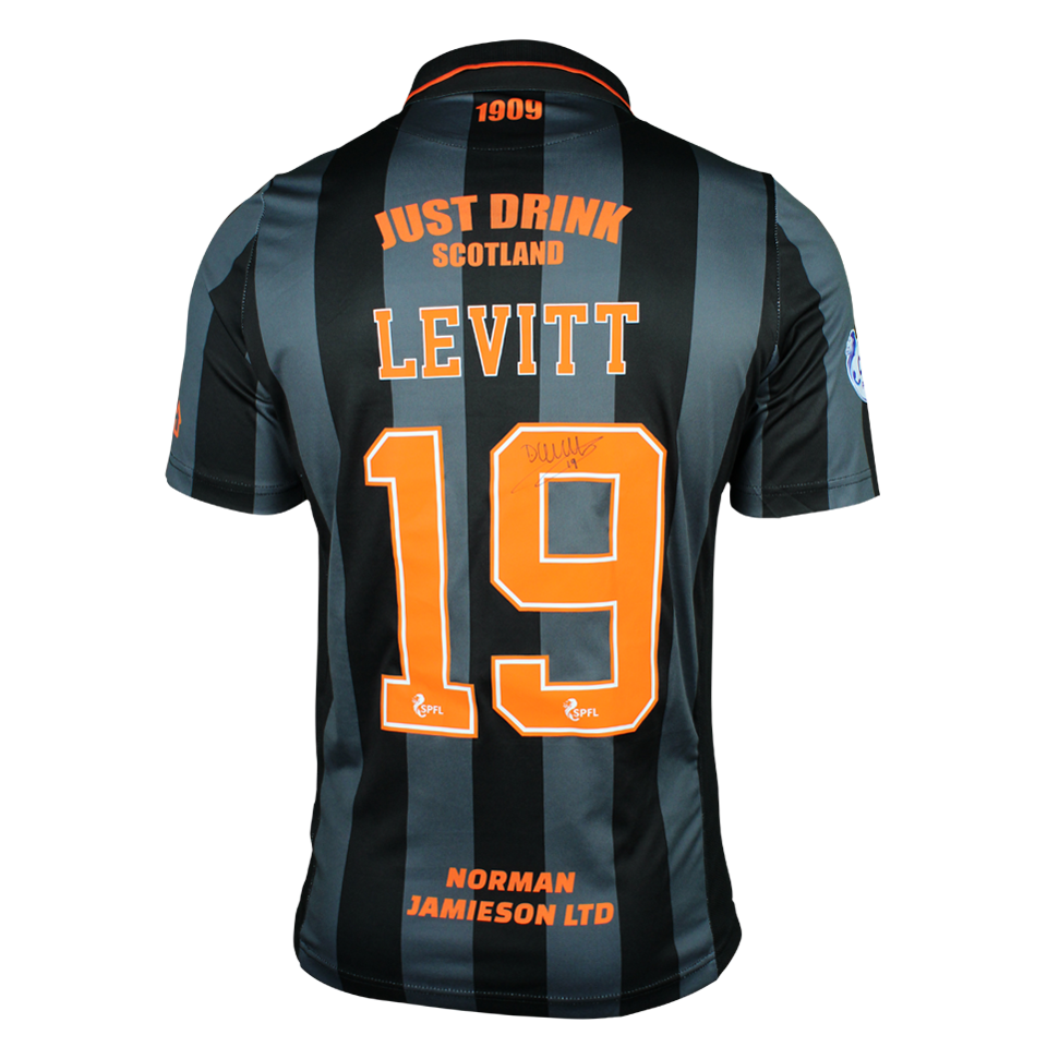 Dylan Levitt Dundee United shirt