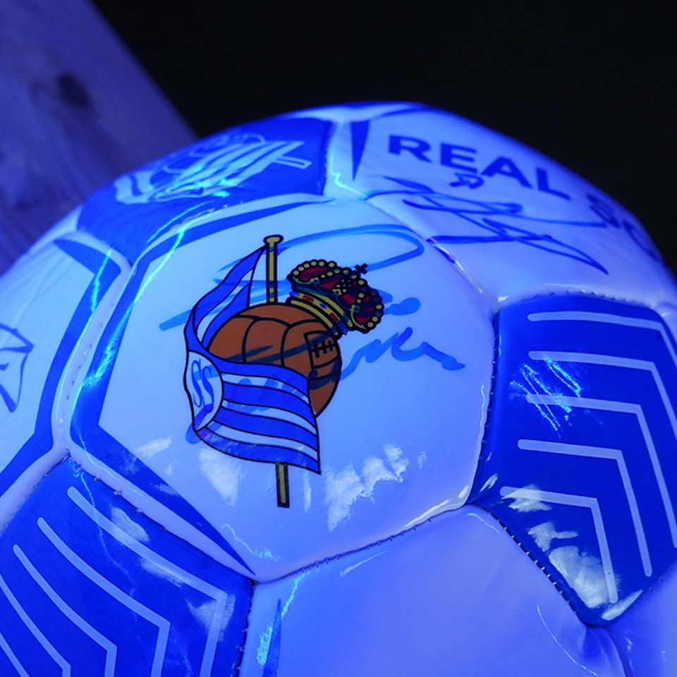 Real Sociedad Squad Signed Ball