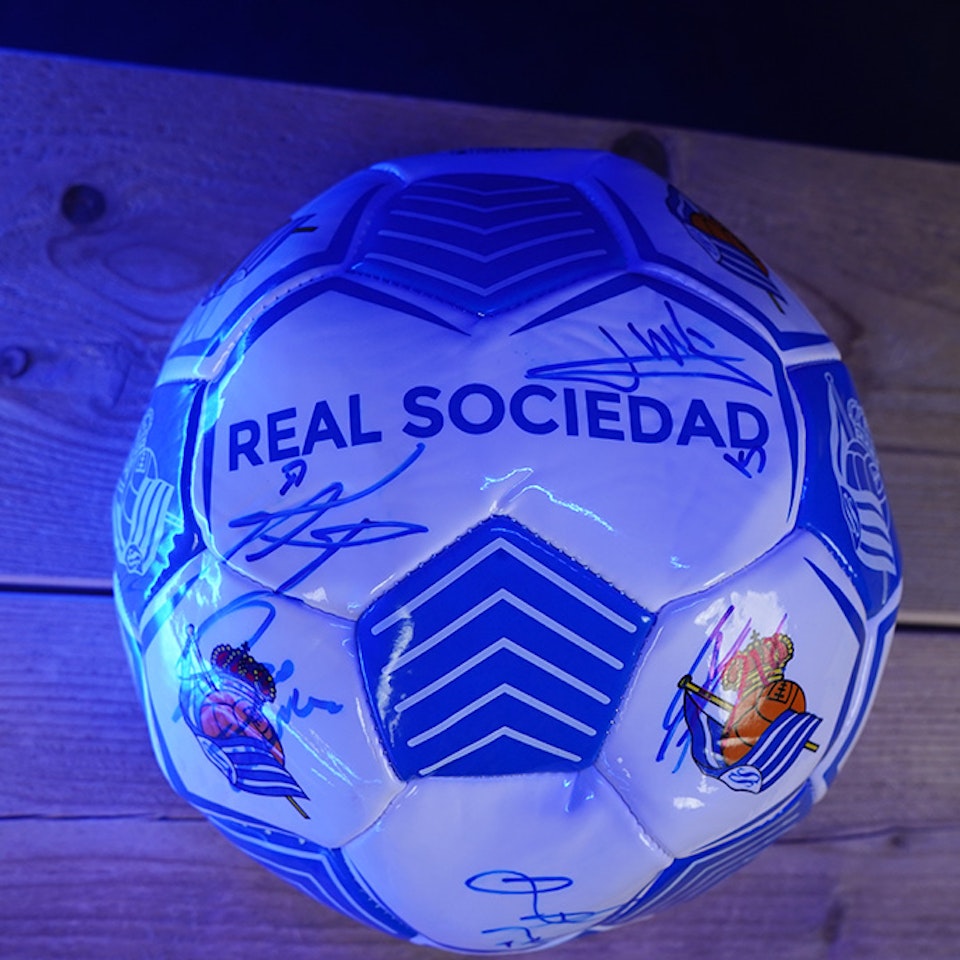 Real Sociedad Squad Signed Ball