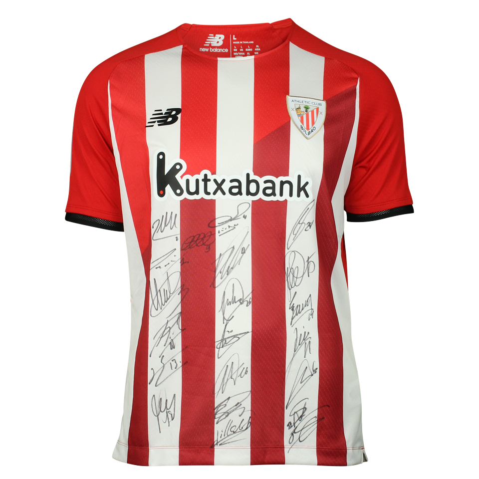 Athletic Club Squad Signed Shirt 