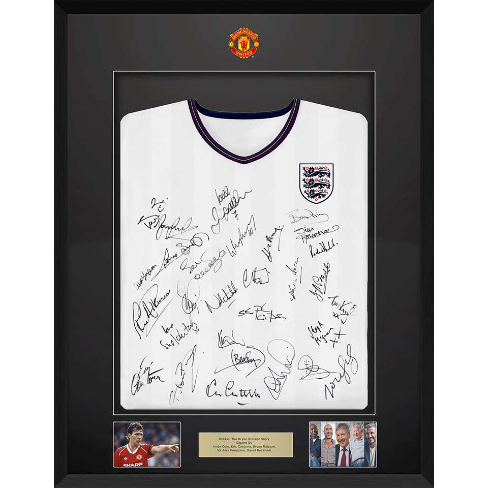 Bryan Robson Film Premiere Shirt