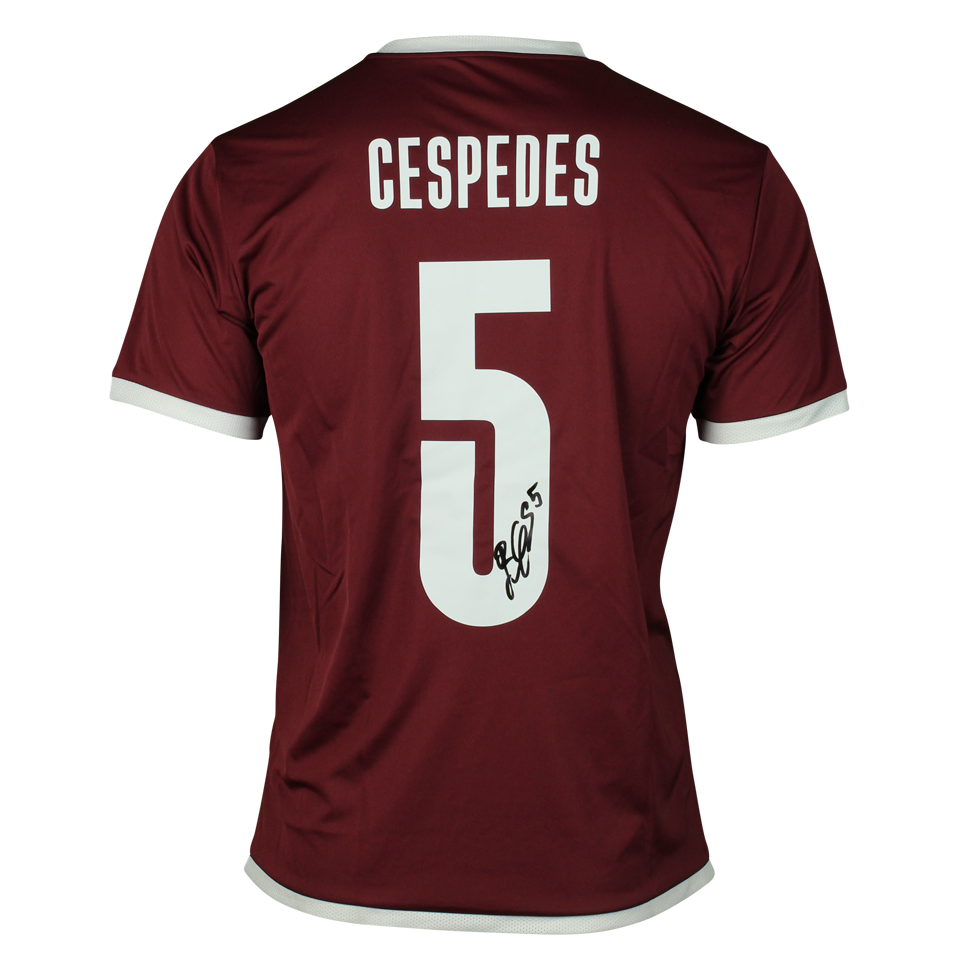 Boris Cespedes Servette FC shirt
