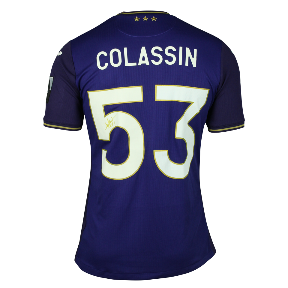 Antoine Colassin RSC Anderlecht jersey
