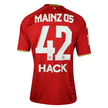 Alexander Hack Mainz 05 のシャツ