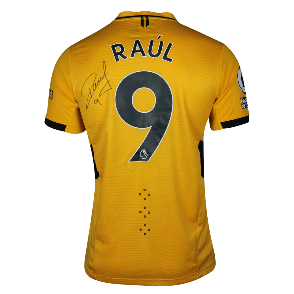 Wolverhampton Wanderers 팀의 Raúl Jiménez 셔츠