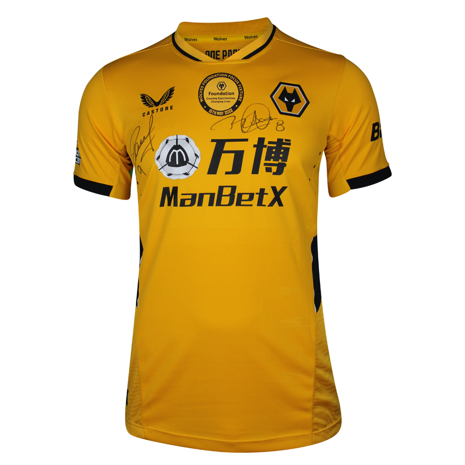 Wolverhampton Wanderers 팀의 Raúl Jiménez 셔츠