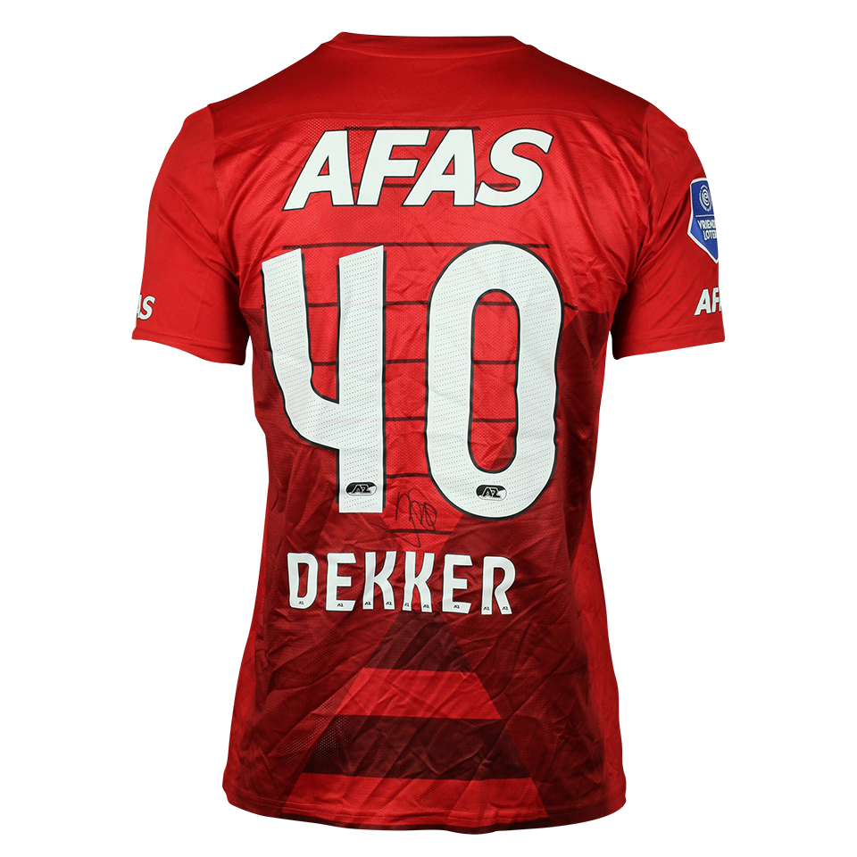 Maxim Dekker AZ Alkmaar shirt