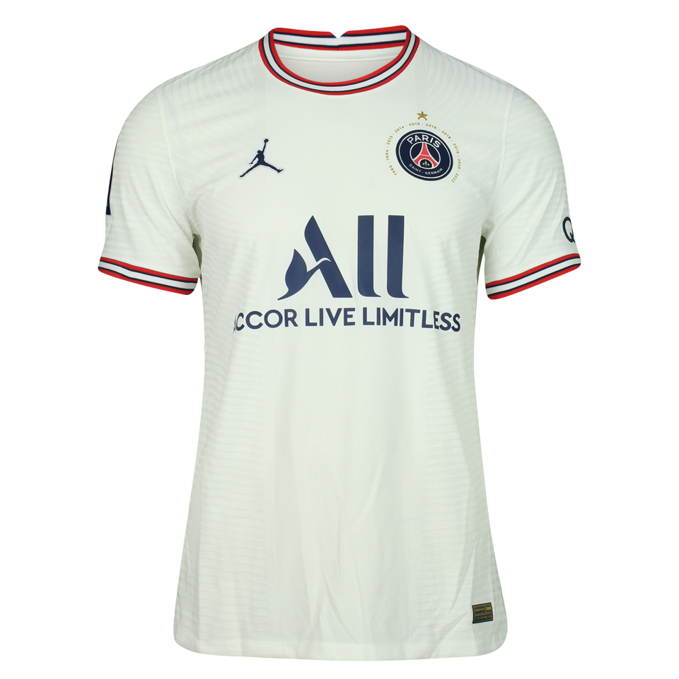 white messi psg jersey