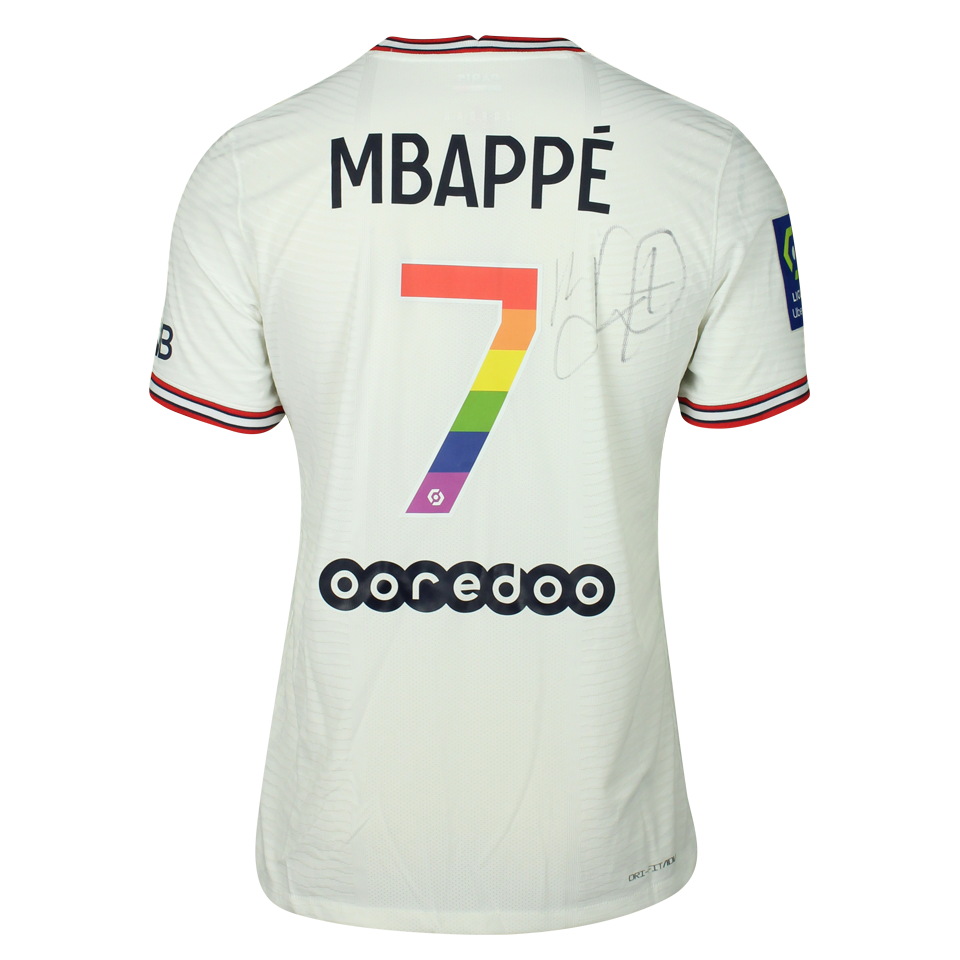Kylian Mbappé | Paris Saint-Germain | MatchWornShirt