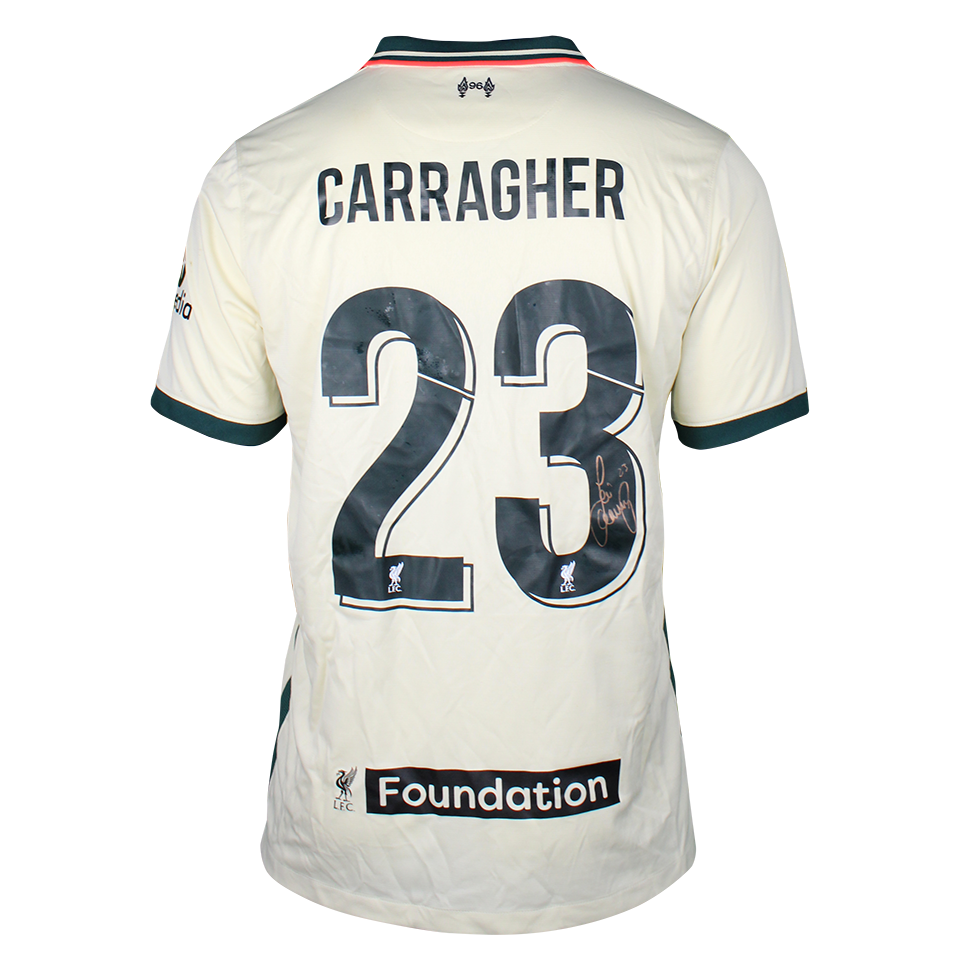 Jamie Carragher | MatchWornShirt Jamie Carragher | MatchWornShirt