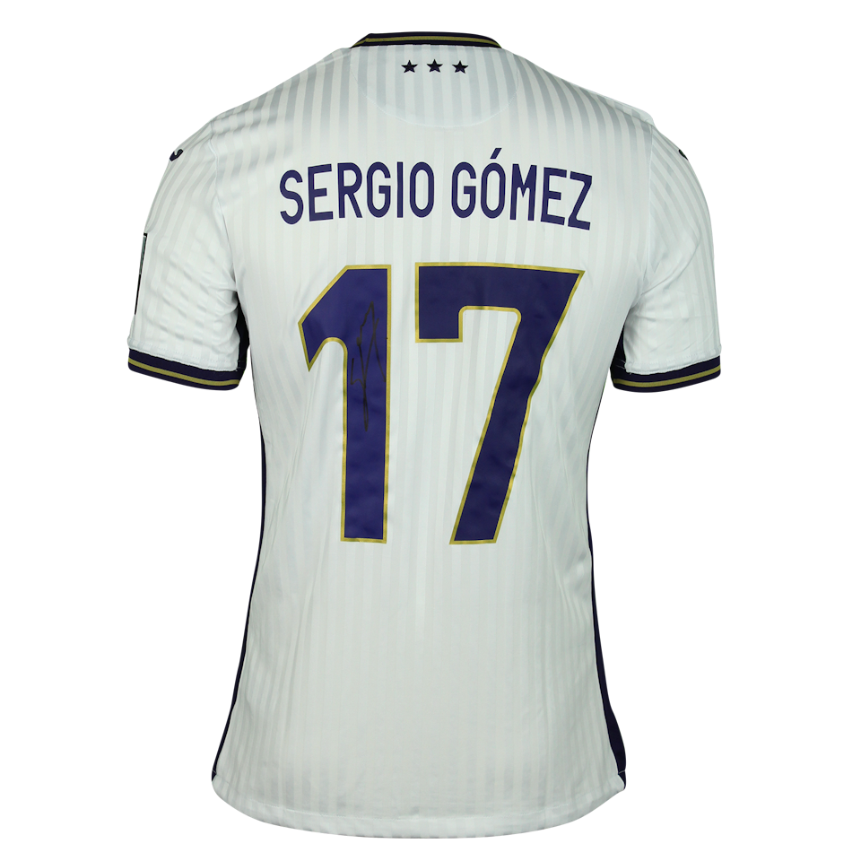Sergio Gómez RSC Anderlecht jersey