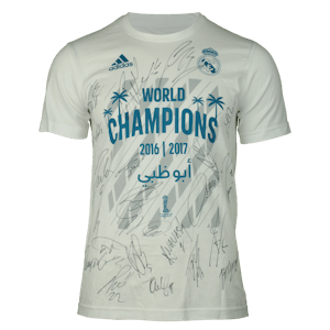 UCL 2016/17 | World champions squad signed shirt