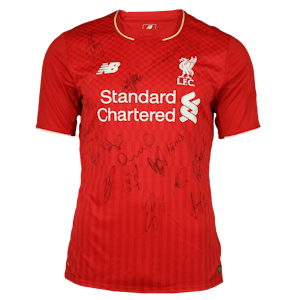 Liverpool squad signed shirt | Corazón Classic Match 2015 - 3