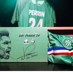 Loïc Perrin - Signed Limited Collection Shirt | Saint-Étienne