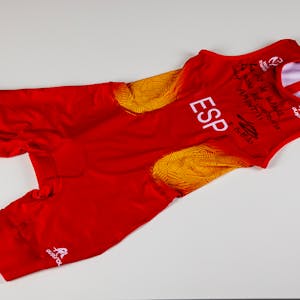 Triathlon Competition Suit | Signed by Igor Bellido