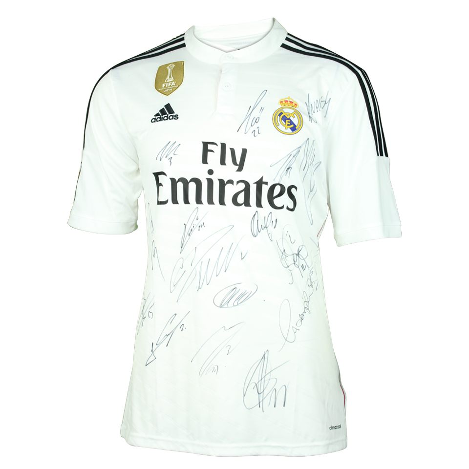 Squad Signed Shirt 2014/15 | Cristiano Ronaldo