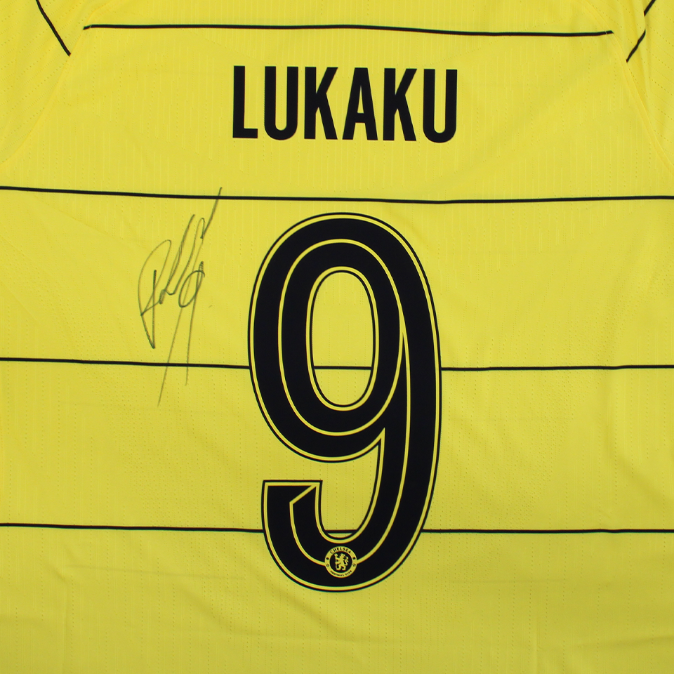Romelu Lukaku Chelsea shirt