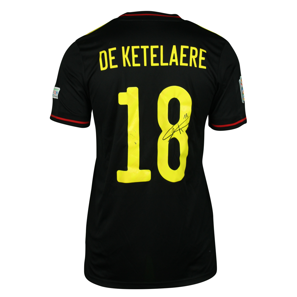 Charles De Ketelaere Belgium jersey