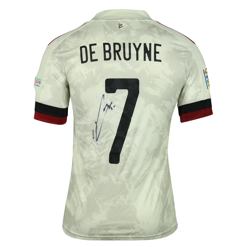 Kevin De Bruyne Belgium jersey