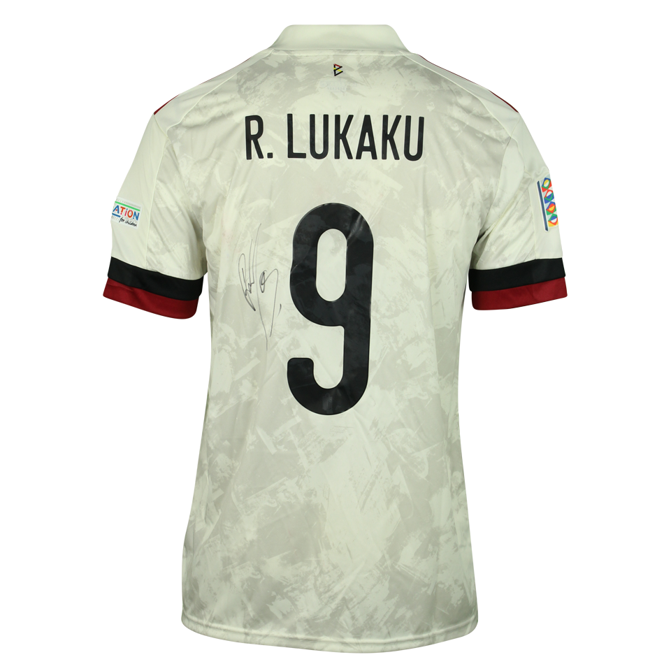 Romelu Lukaku Belgium shirt