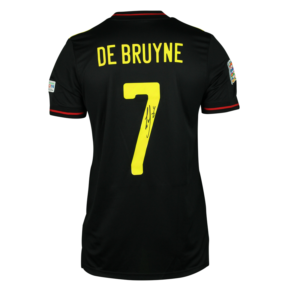 Kevin De Bruyne Belgium shirt