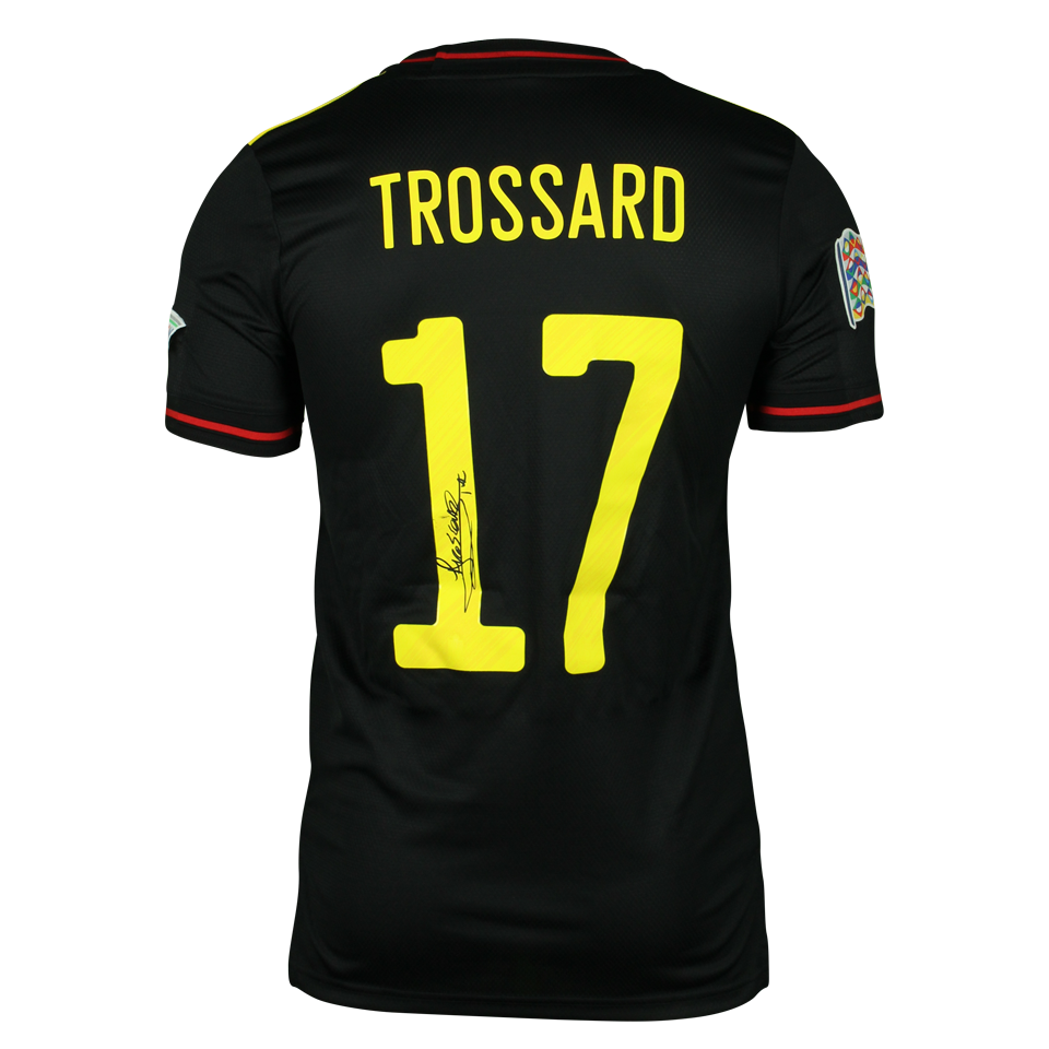 Leandro Trossard Belgium jersey