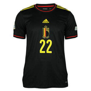 Belgium 팀의 Wout Faes 셔츠