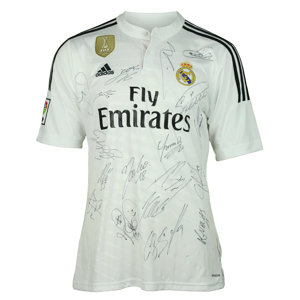 Squad Signed Shirt 2014/15 | Cristiano Ronaldo