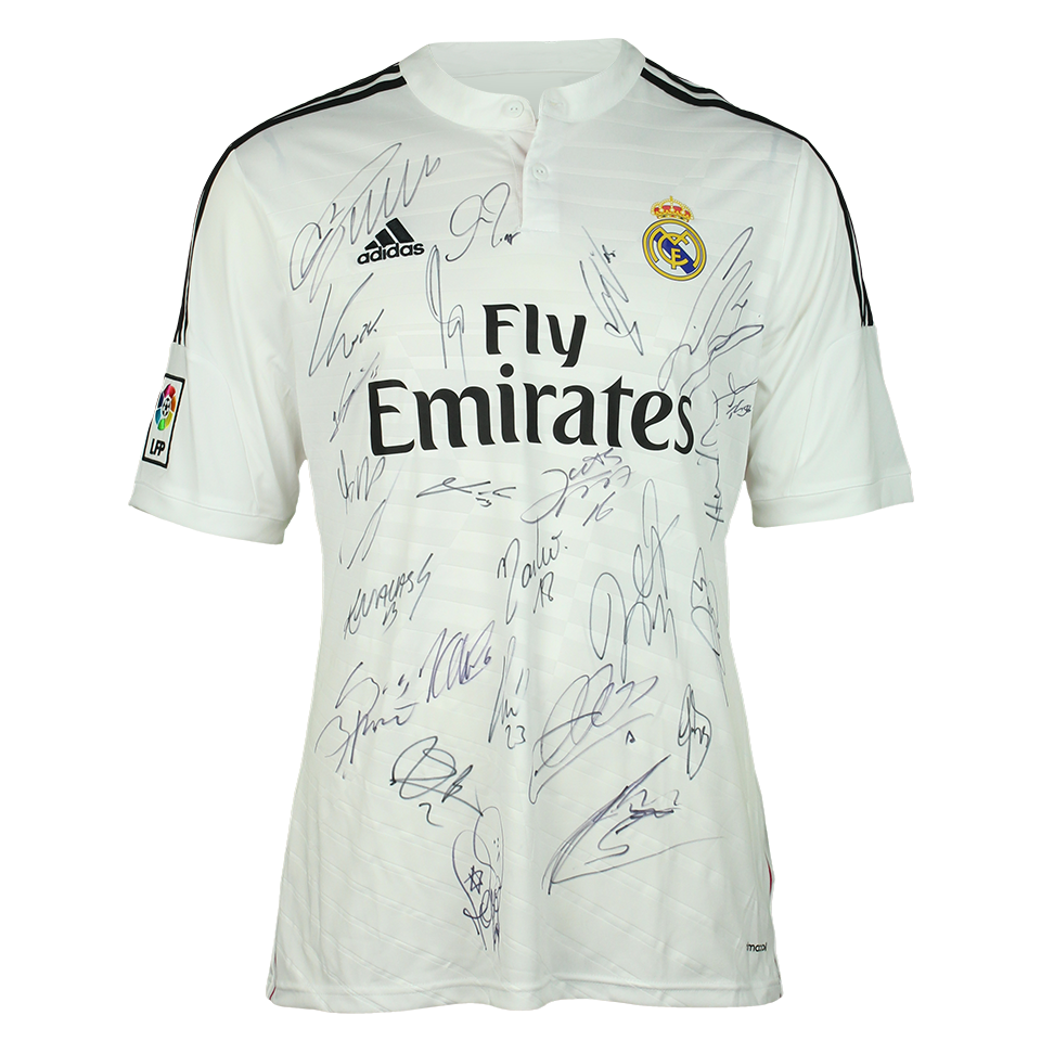 Squad Signed Shirt | La Liga 2014/15
