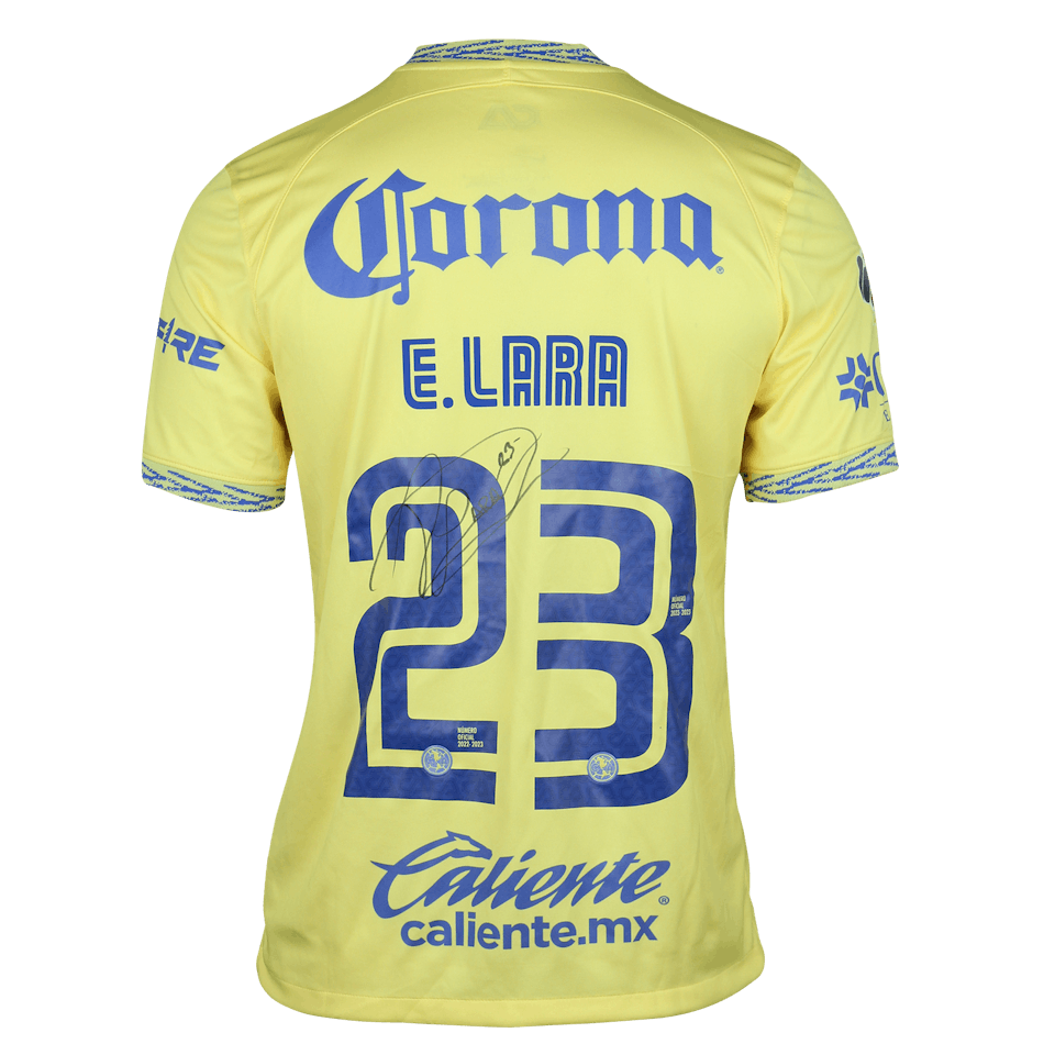 Emilio Lara | Club América - Atlas | MatchWornShirt