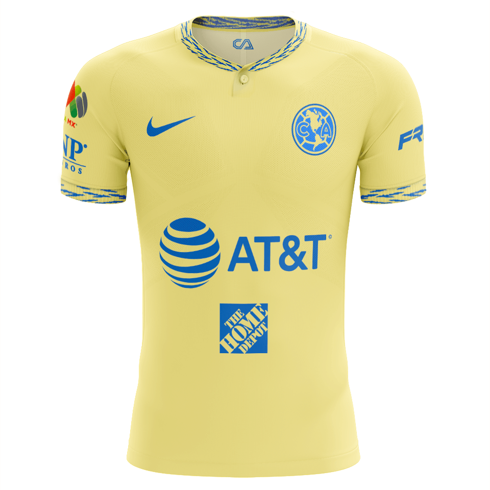 Emilio Lara | Club América - Atlas | MatchWornShirt