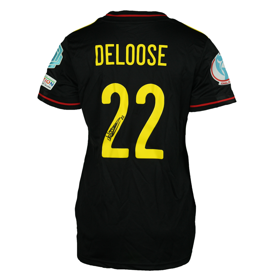 Laura Deloose Belgian Red Flames shirt