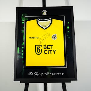 Framed Burak Yilmaz Signed Shirt - 2