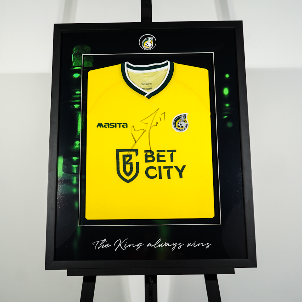 Framed Burak Yilmaz Signed Shirt - 2