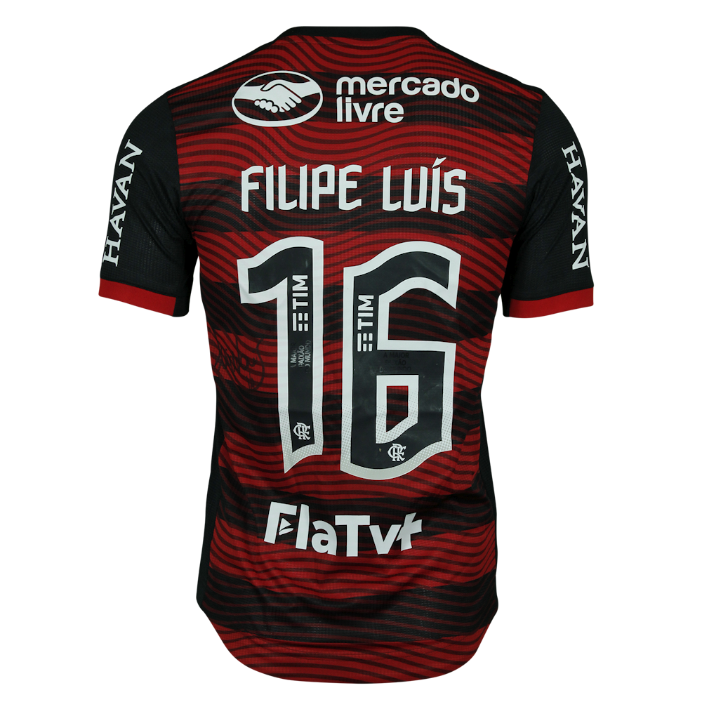 Filipe Luis | Flamengo - Atlético Mineiro | MatchWornShirt