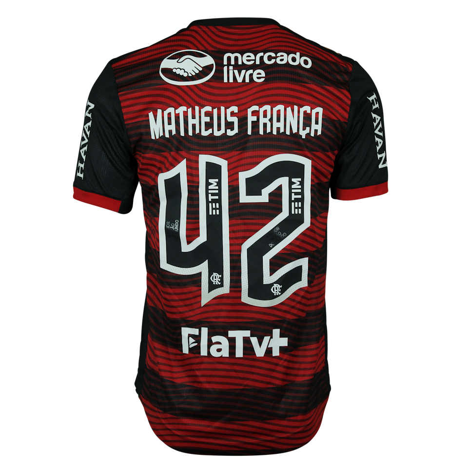 Matheus França de Oliveira Flamengo shirt