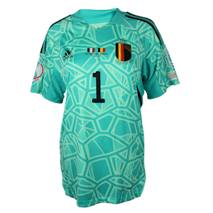 Nicky Evrard Belgian Red Flames jersey