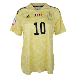 Justine Vanhaevermaet Belgian Red Flames shirt