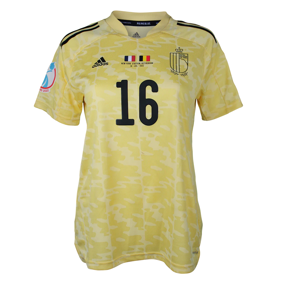 Camiseta Marie Minnaert Belgian Red Flames