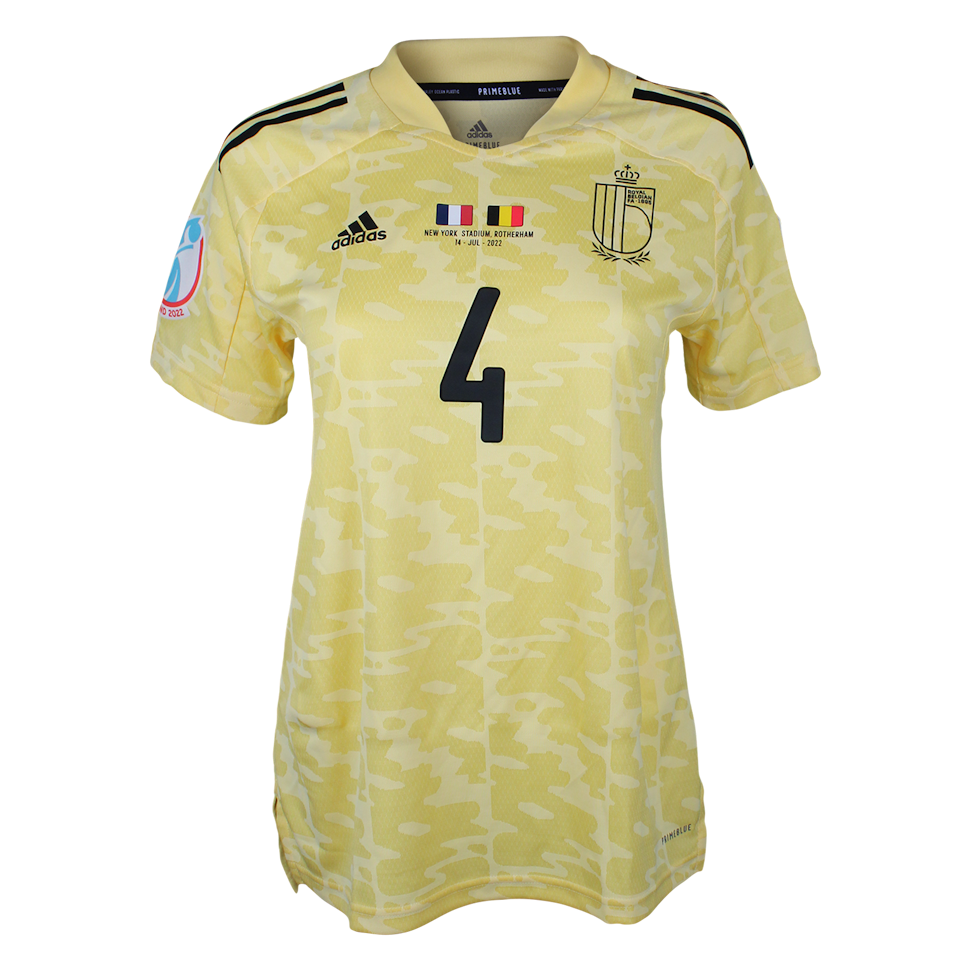 Camiseta Amber Tysiak Belgian Red Flames