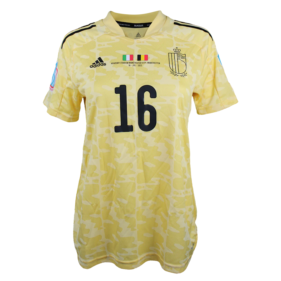 Camiseta Marie Minnaert Belgian Red Flames